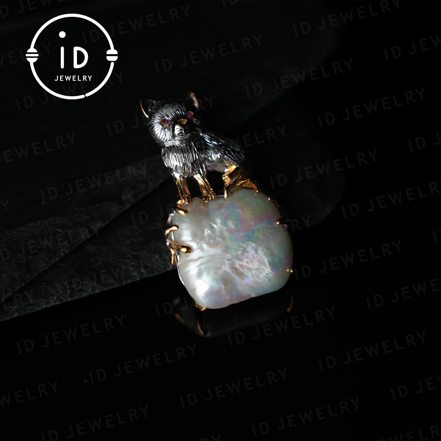 Süßer Hundeanhänger | Barockperle | Handgefertigter Schmuck | Geschenk für Hundeliebhaber | Schutzamulett