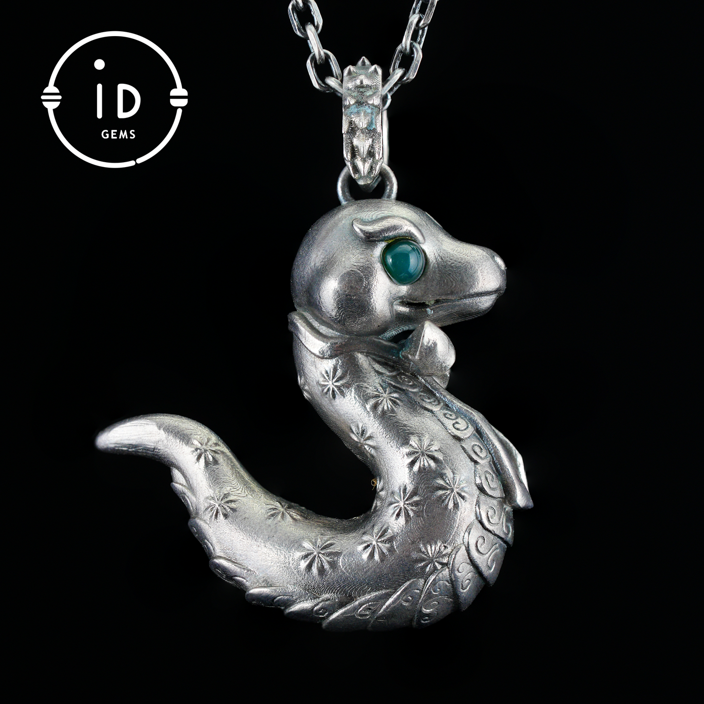 Snake Pendant, Handcrafted Emotional Guardian Amulet, Fantasy Totem Jewelry, Unique Gift for Sensitive Souls