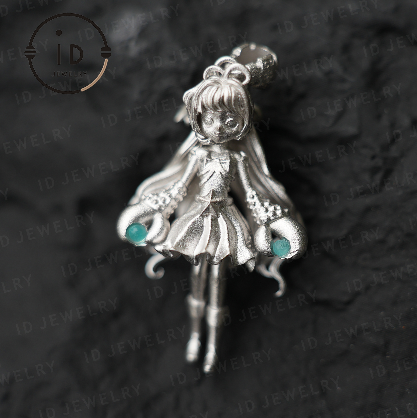 Cancer Zodiac Pendant with Amazonite – Handmade Star Sign Amulet Jewelry, Cute Horoscope Girl Charm for Astrology Lovers