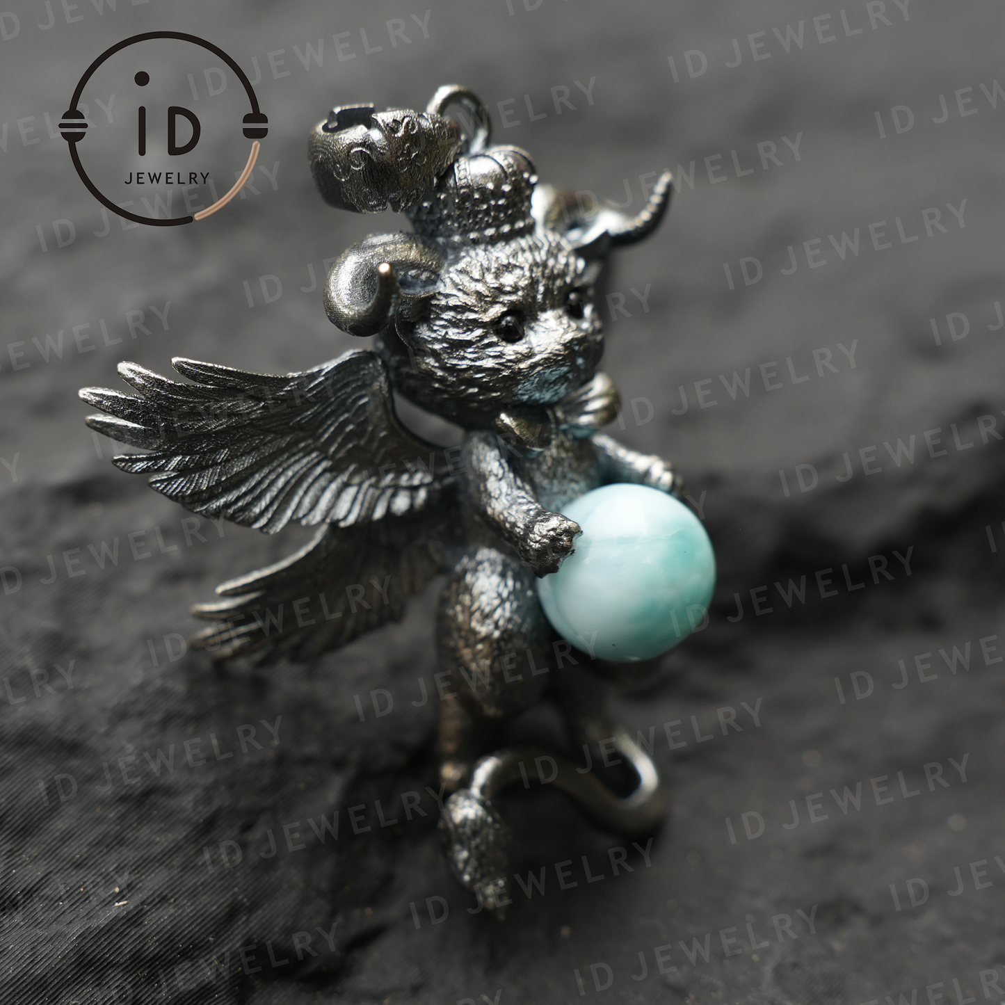 Guardian Angel Pendant · Spiritual Animal Totem · Symbol of Inner Peace and Protection · Gift for Meditation Lovers