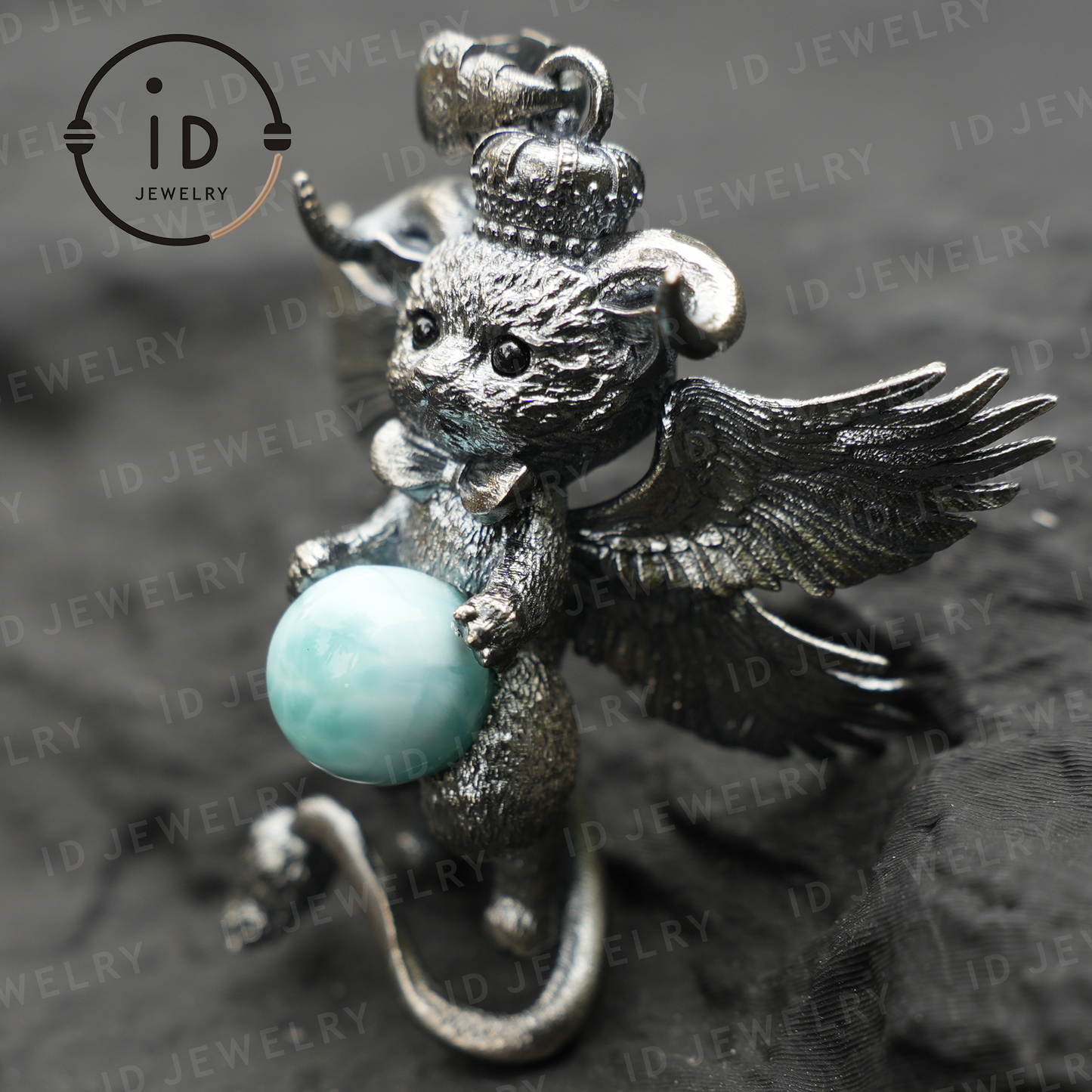 Guardian Angel Pendant · Spiritual Animal Totem · Symbol of Inner Peace and Protection · Gift for Meditation Lovers