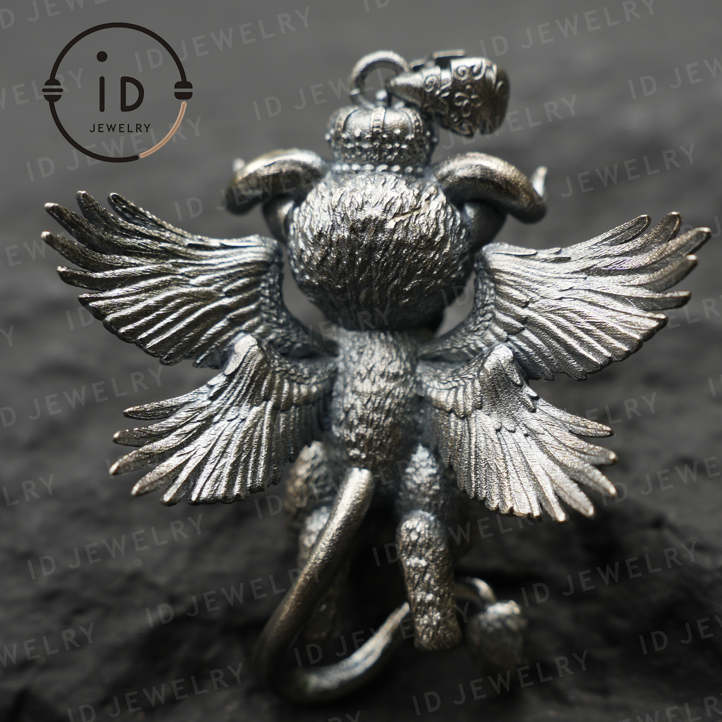 Guardian Angel Pendant · Spiritual Animal Totem · Symbol of Inner Peace and Protection · Gift for Meditation Lovers