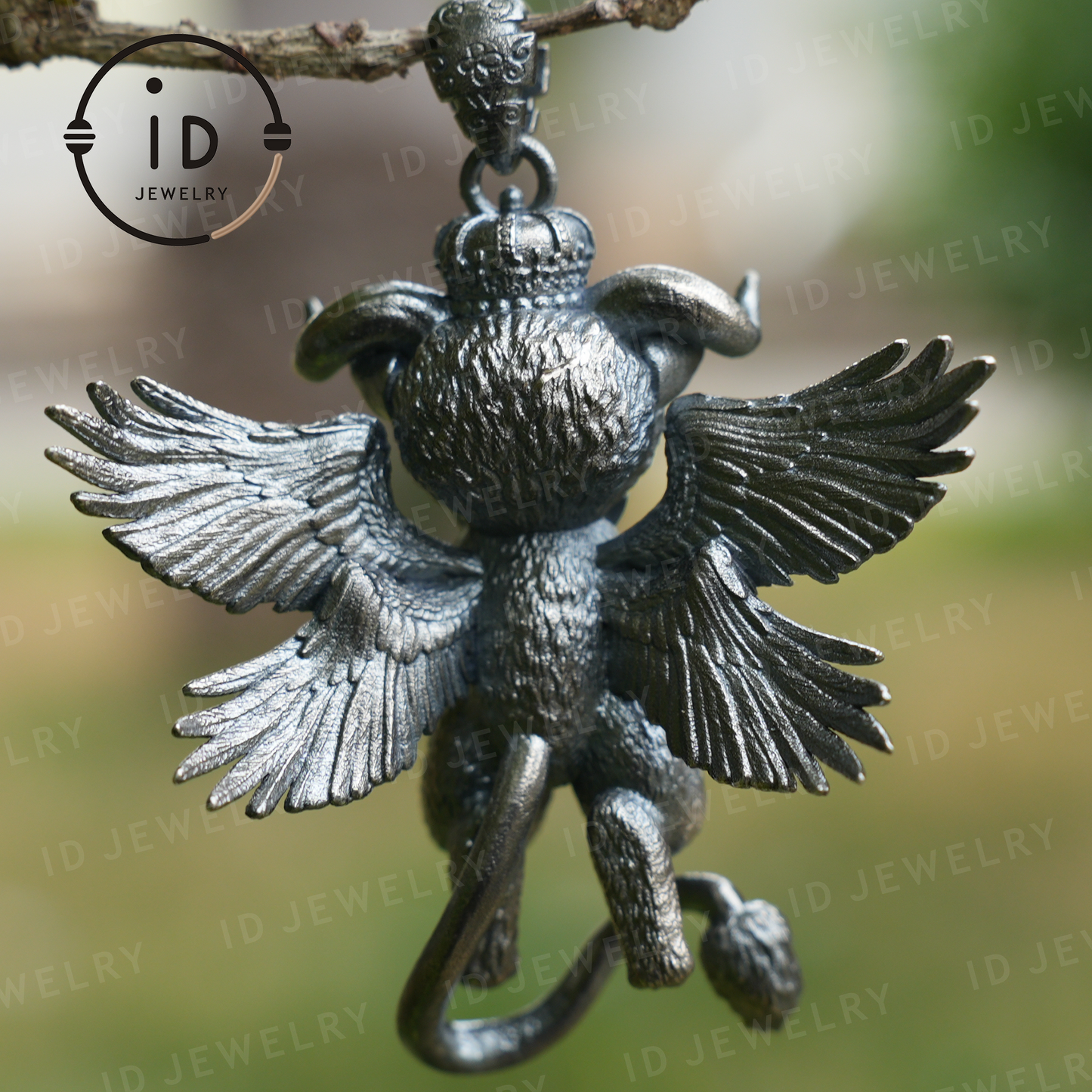 Guardian Angel Pendant · Spiritual Animal Totem · Symbol of Inner Peace and Protection · Gift for Meditation Lovers