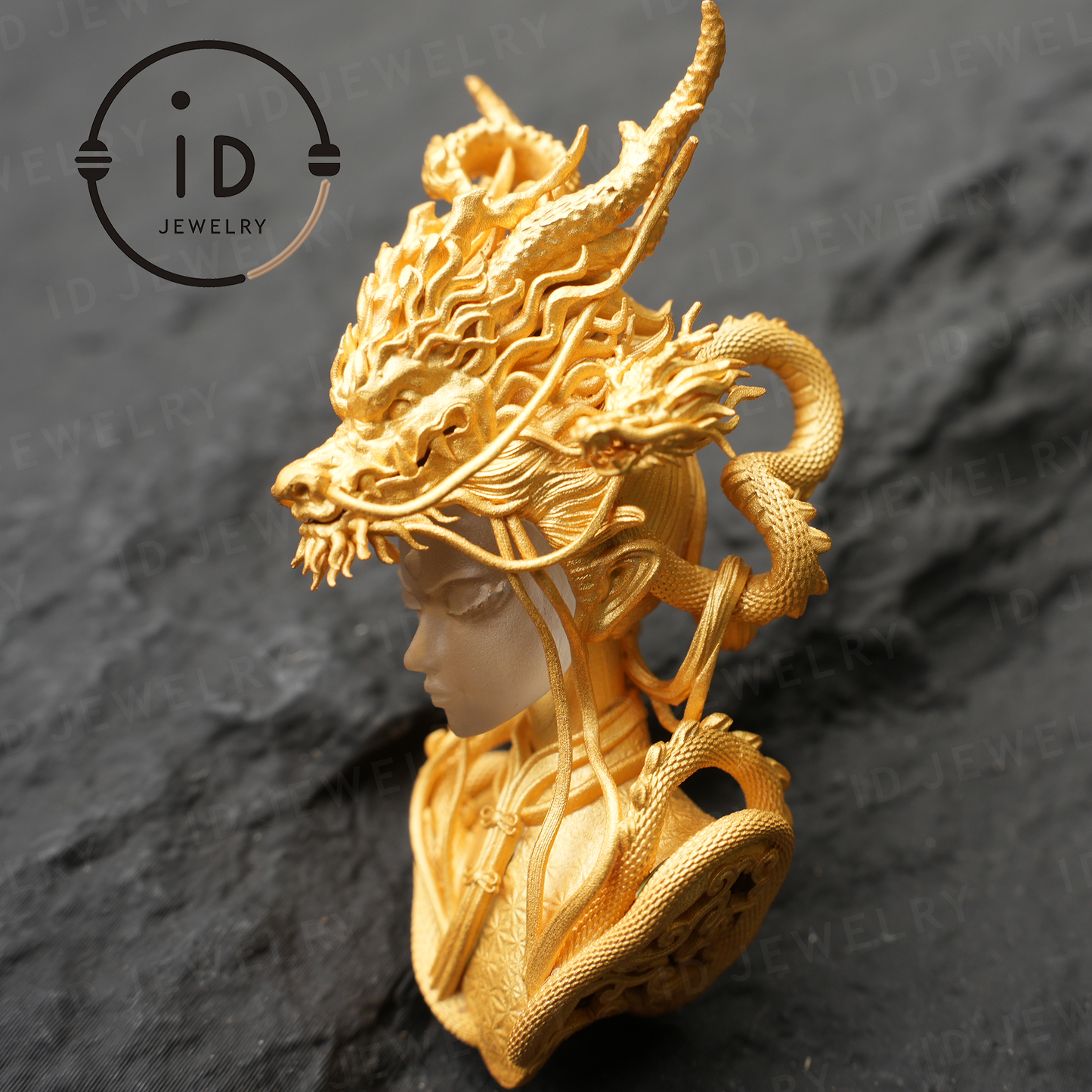 Golden Dragon Lady · Oath of the Twilight Light Pendant · Symbol of Dragon Spirit Protection