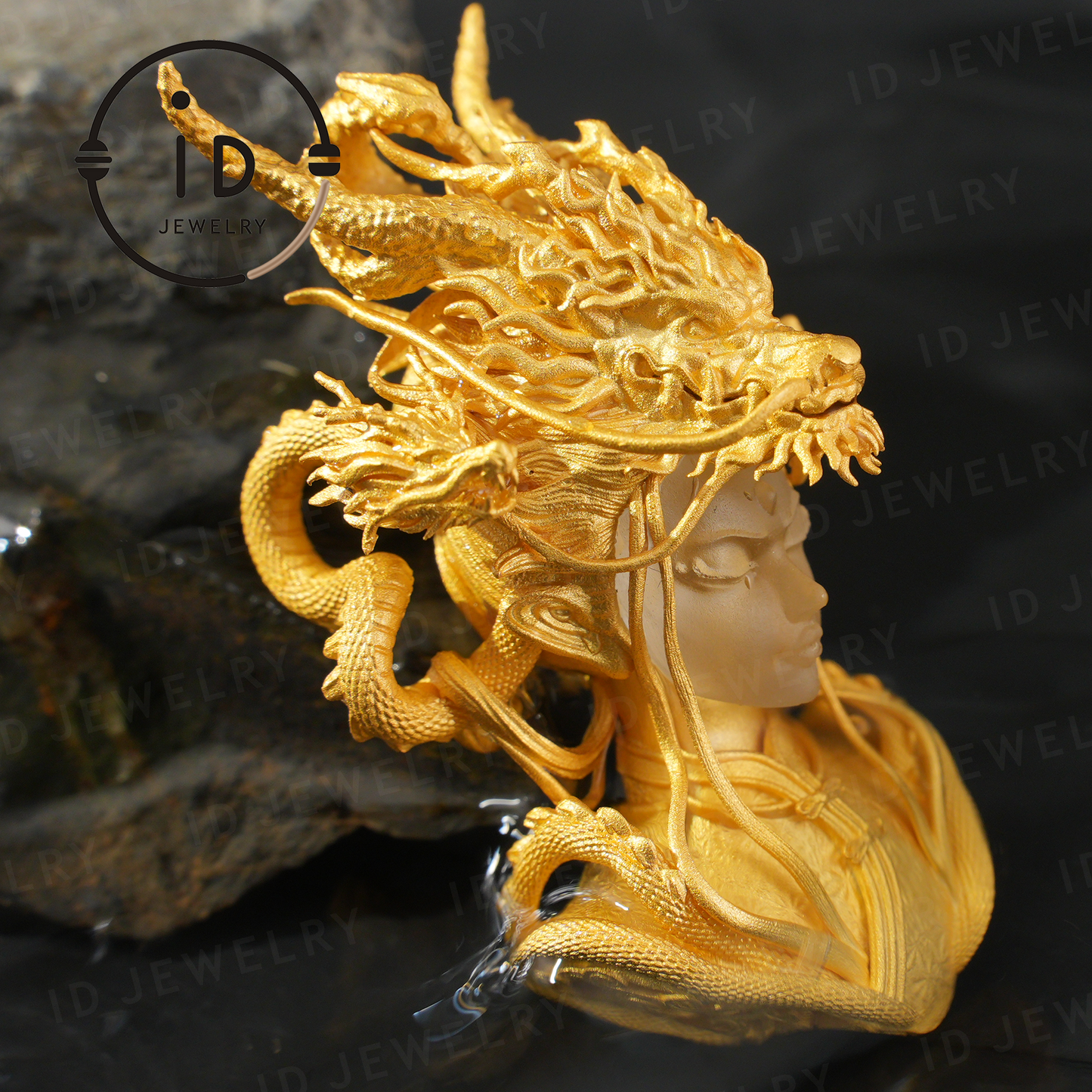 Golden Dragon Lady · Oath of the Twilight Light Pendant · Symbol of Dragon Spirit Protection
