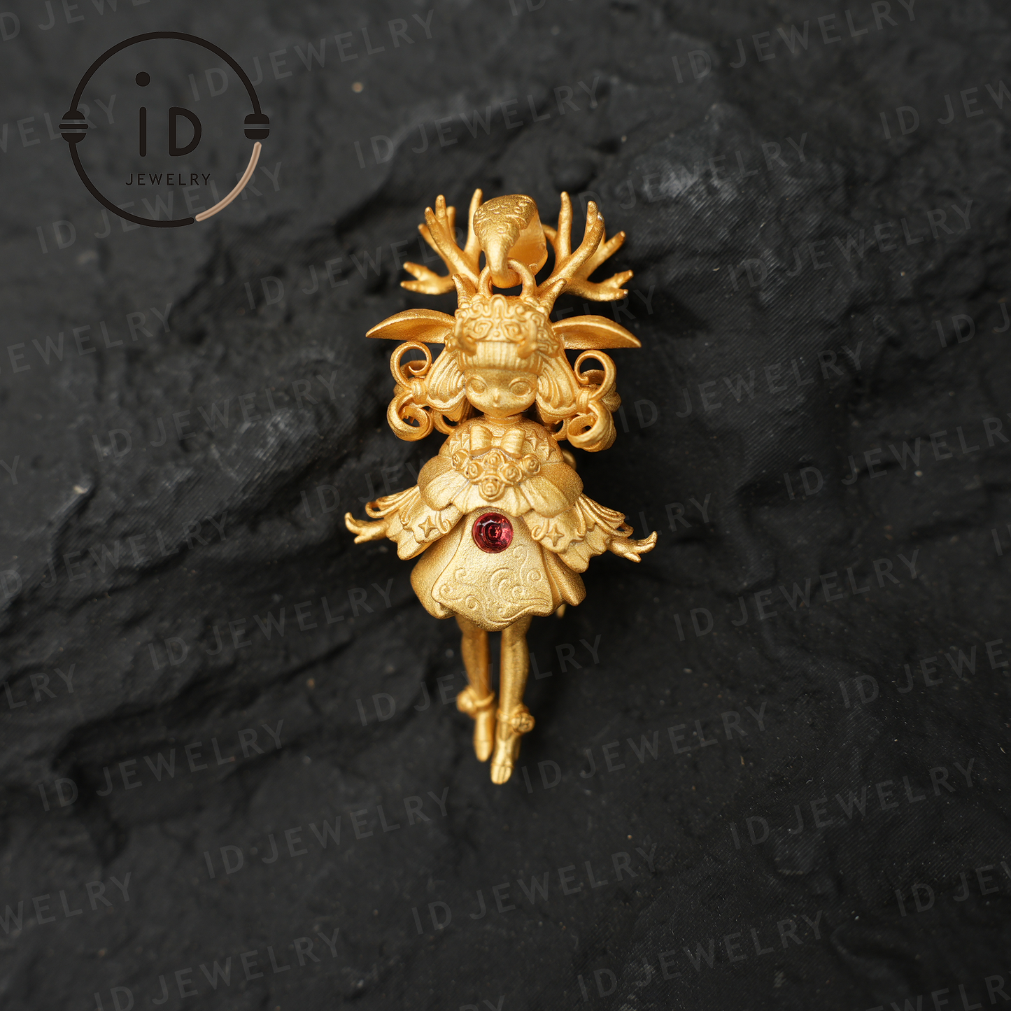 Deer Guardian Pendant · Artemis Spiritual Symbol · Life Protection & Inner Courage Symbol · Natural Energy Jewelry