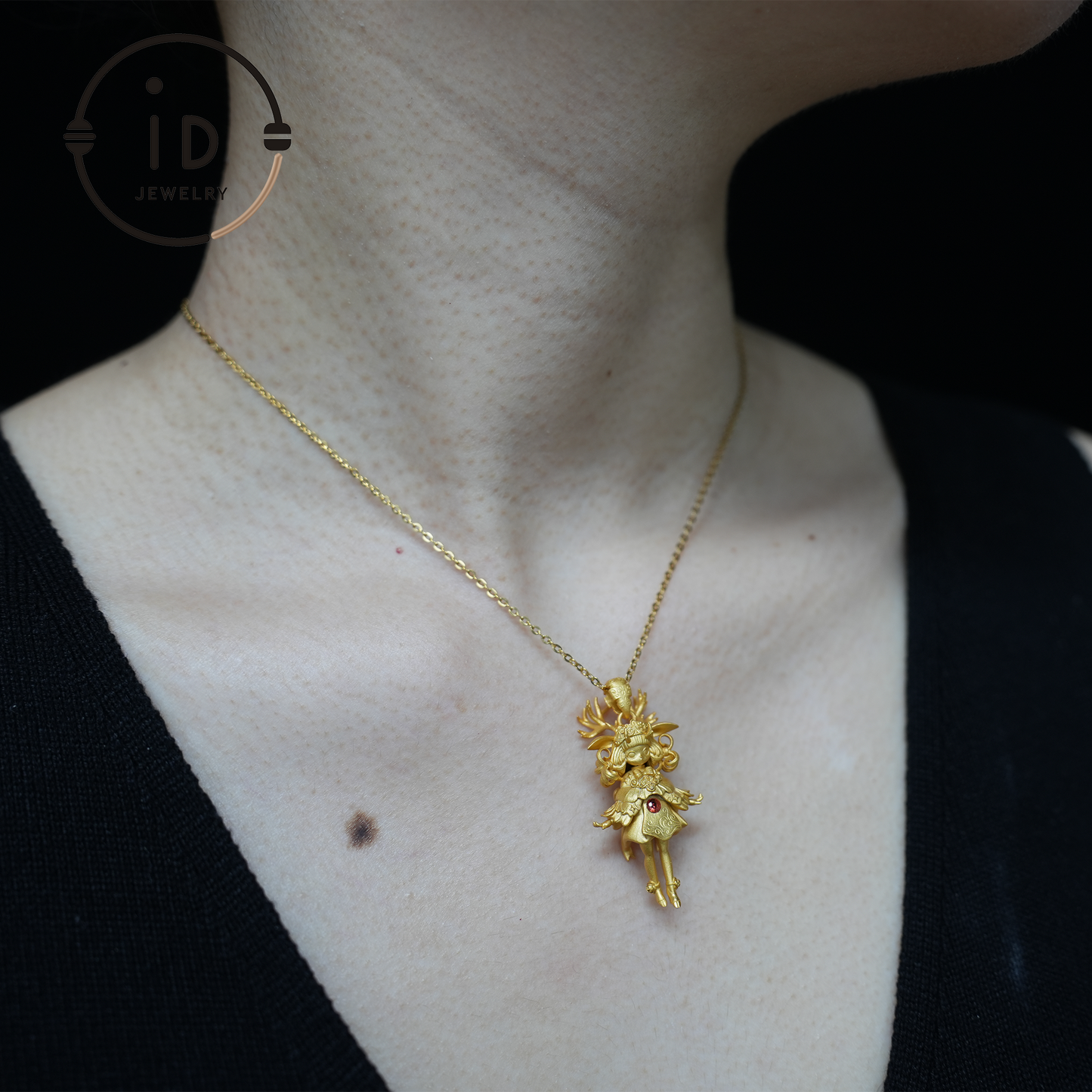 Deer Guardian Pendant · Artemis Spiritual Symbol · Life Protection & Inner Courage Symbol · Natural Energy Jewelry
