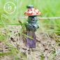 Fairy Tale Mushroom House Necklace Inspired by Childhood Dreams | Handmade Crystal Fairy Pendant Full of Memories & Imagination