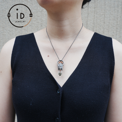 Handcrafted Castle Pendant, 925 Silver, Unique Fantasy Jewelry, Magic Castle Necklace, Perfect Fantasy Gift, Mystical Jewelry