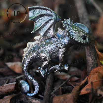 Mystic Little Dragon Guardian | Handcrafted Protective Pendant with Fantasy Flair | Symbolic Necklace for Someone Truly Special