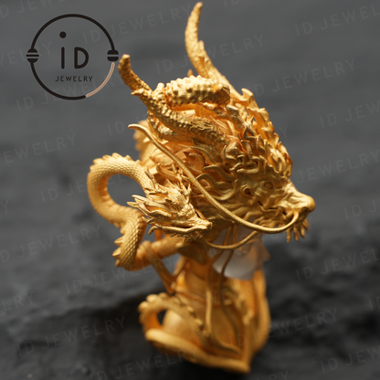 Golden Dragon Lady · Oath of the Twilight Light Pendant · Symbol of Dragon Spirit Protection