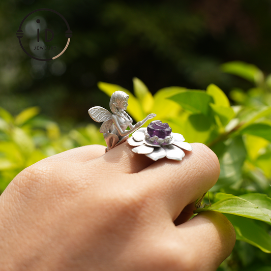 Flower Language Dreamkeeper Ring · Opa Goddess Soul Symbol · Protection of Wishes and Inspiration · Jewelry of Dream Fulfillment