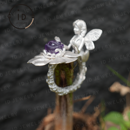 Flower Language Dreamkeeper Ring · Opa Goddess Soul Symbol · Protection of Wishes and Inspiration · Jewelry of Dream Fulfillment