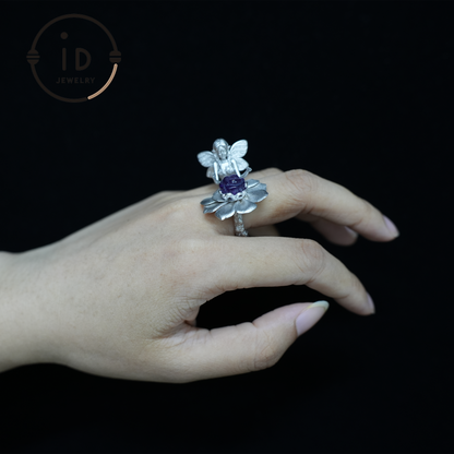 Flower Language Dreamkeeper Ring · Opa Goddess Soul Symbol · Protection of Wishes and Inspiration · Jewelry of Dream Fulfillment