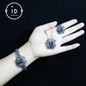 Medusa Ring | 925 Sterling Silver & Amethyst | Gothic Statement Jewelry