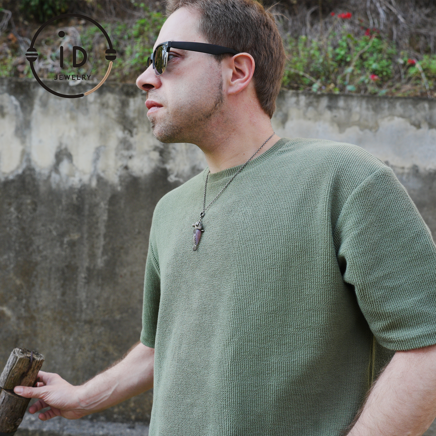 Pink Agate Fish Pendant in 925 Silver, Whimsical Totem Animal Necklace, Fantasy Vintage Jewelry Gift for Women or Men, Birthday Christmas