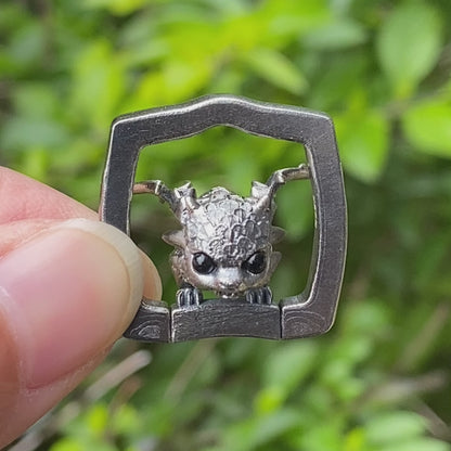 Dragon Ring and Pendant in 925 Sterling Silver with Black Onyx, Handcrafted Gothic Fantasy Jewelry Gift for Men and Women